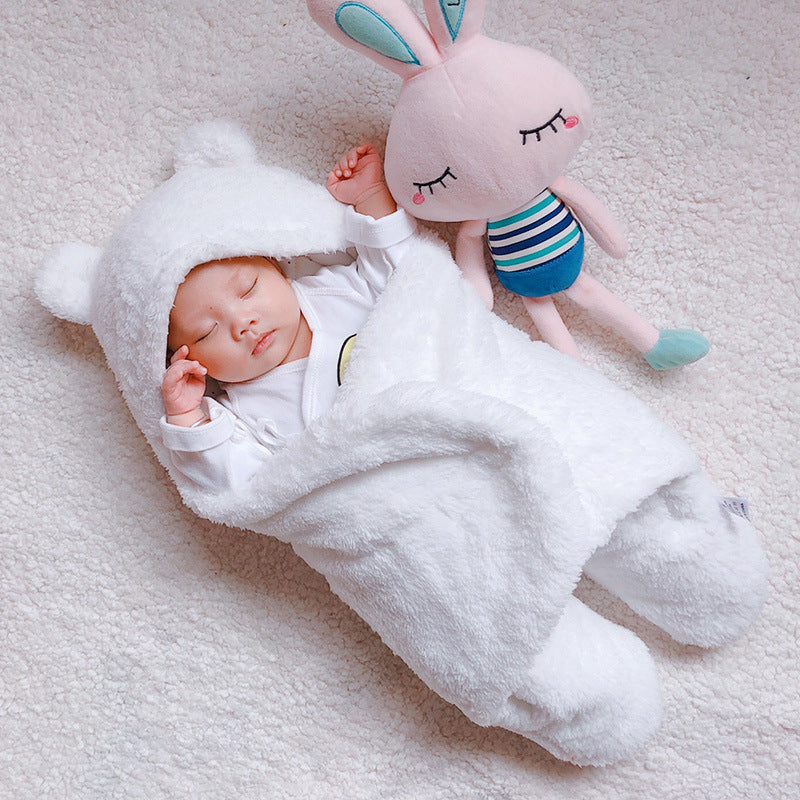 Little Bear Plush Winter Swaddle & Sleep Sack