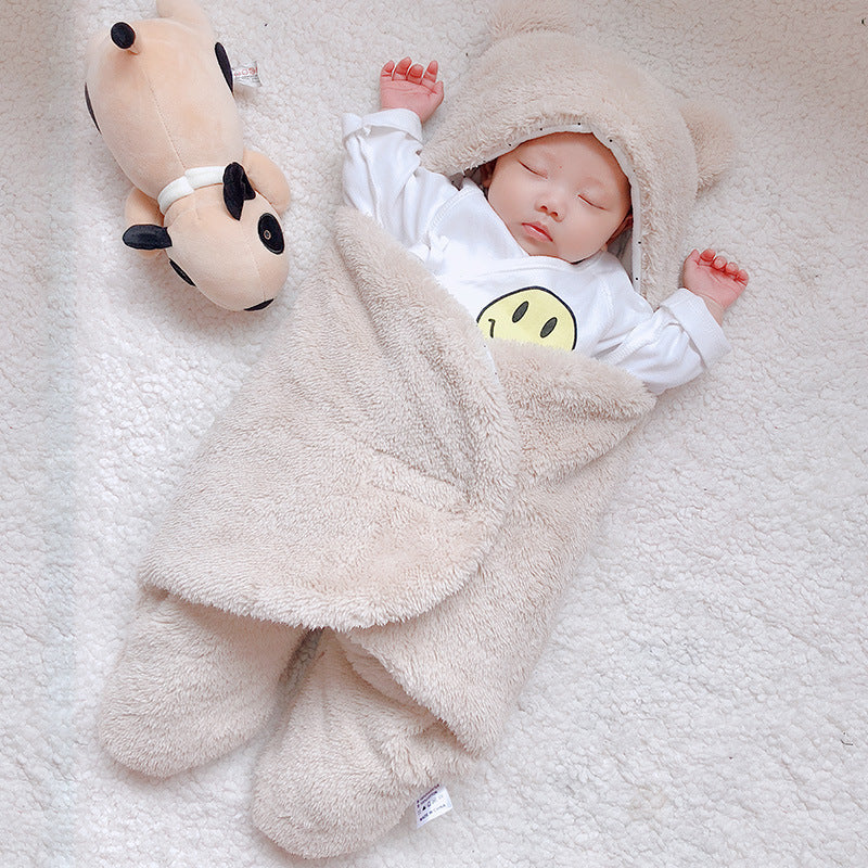 Little Bear Plush Winter Swaddle & Sleep Sack