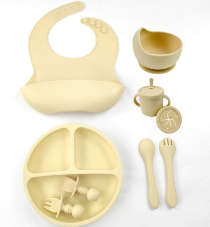 Ultimate 8-Piece Silicone Feeding Set | Nordic Collection