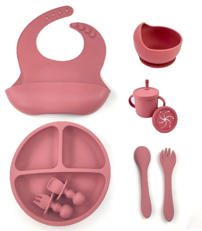 Ultimate 8-Piece Silicone Feeding Set | Nordic Collection