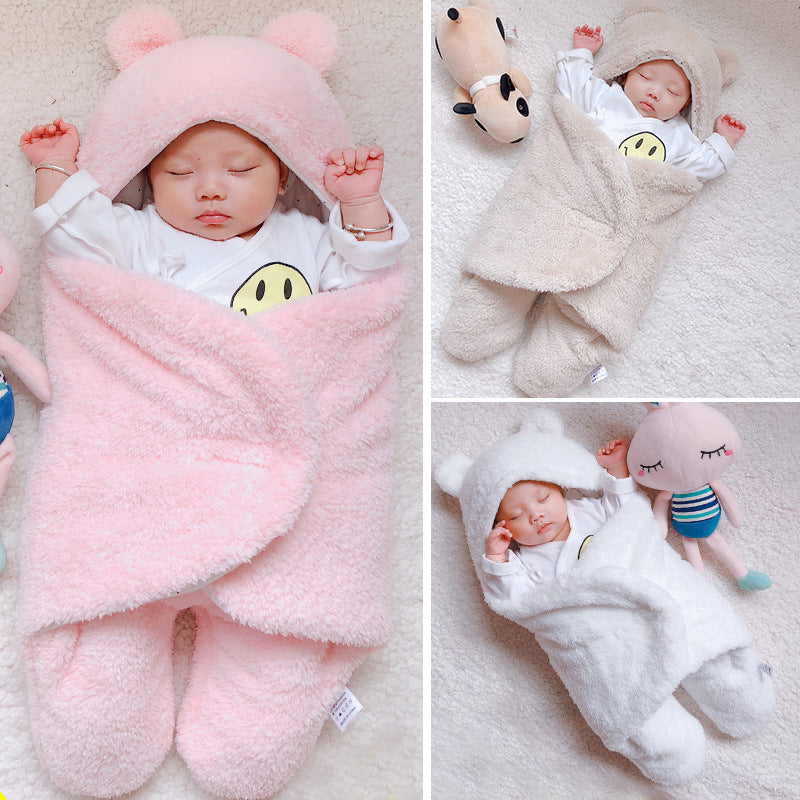 Little Bear Plush Winter Swaddle & Sleep Sack