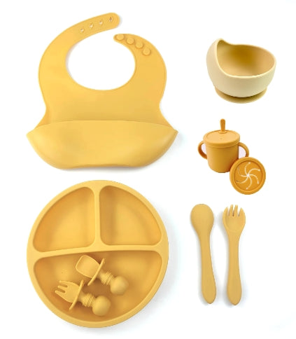 Ultimate 8-Piece Silicone Feeding Set | Nordic Collection